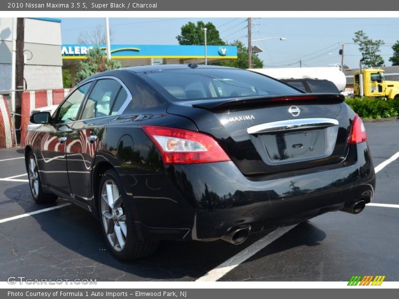 Super Black / Charcoal 2010 Nissan Maxima 3.5 S