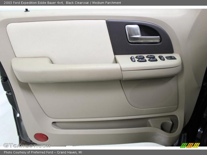 Black Clearcoat / Medium Parchment 2003 Ford Expedition Eddie Bauer 4x4