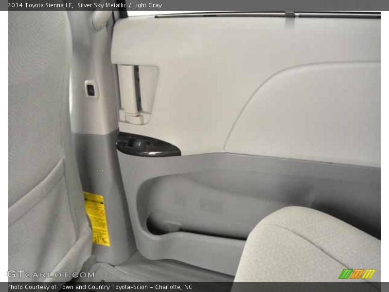 Silver Sky Metallic / Light Gray 2014 Toyota Sienna LE