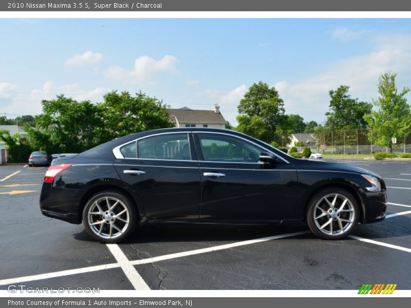 Super Black / Charcoal 2010 Nissan Maxima 3.5 S