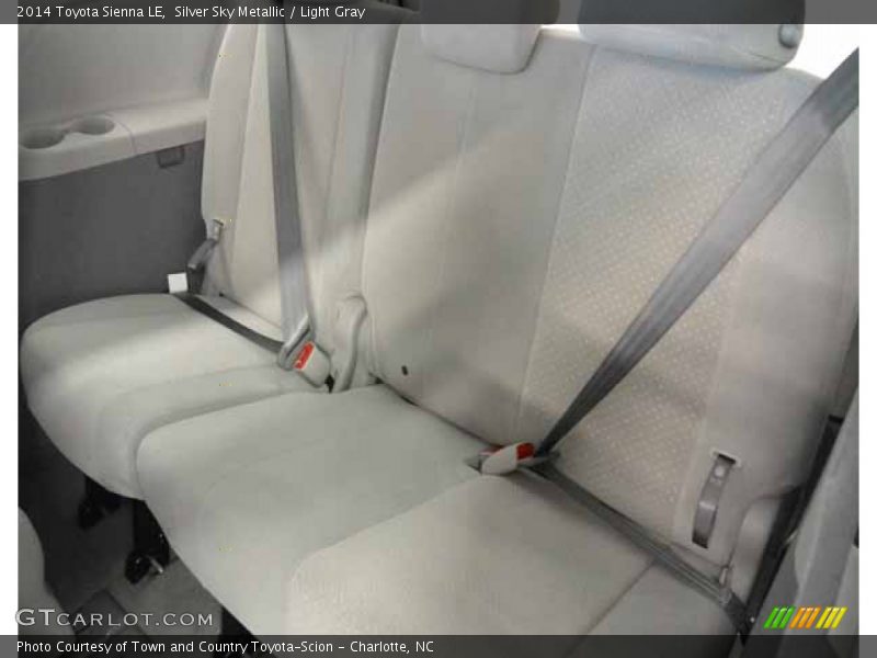 Silver Sky Metallic / Light Gray 2014 Toyota Sienna LE