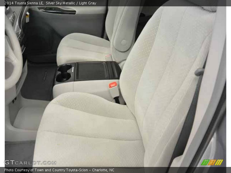 Silver Sky Metallic / Light Gray 2014 Toyota Sienna LE