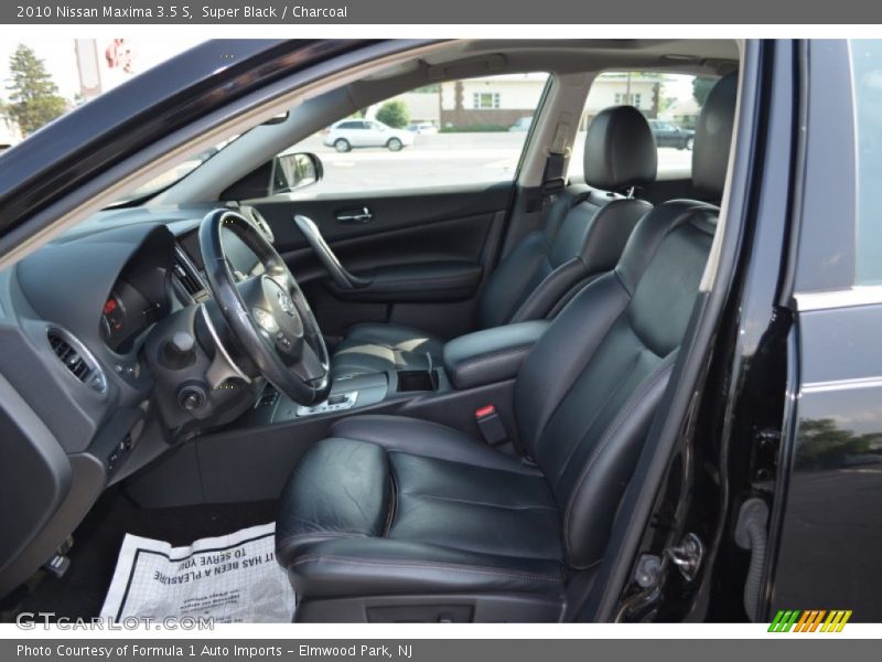 Super Black / Charcoal 2010 Nissan Maxima 3.5 S