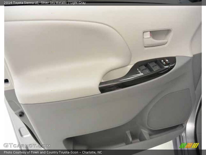 Silver Sky Metallic / Light Gray 2014 Toyota Sienna LE