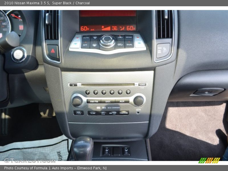 Super Black / Charcoal 2010 Nissan Maxima 3.5 S
