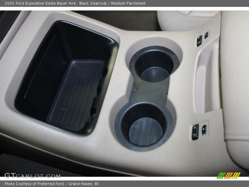 Black Clearcoat / Medium Parchment 2003 Ford Expedition Eddie Bauer 4x4