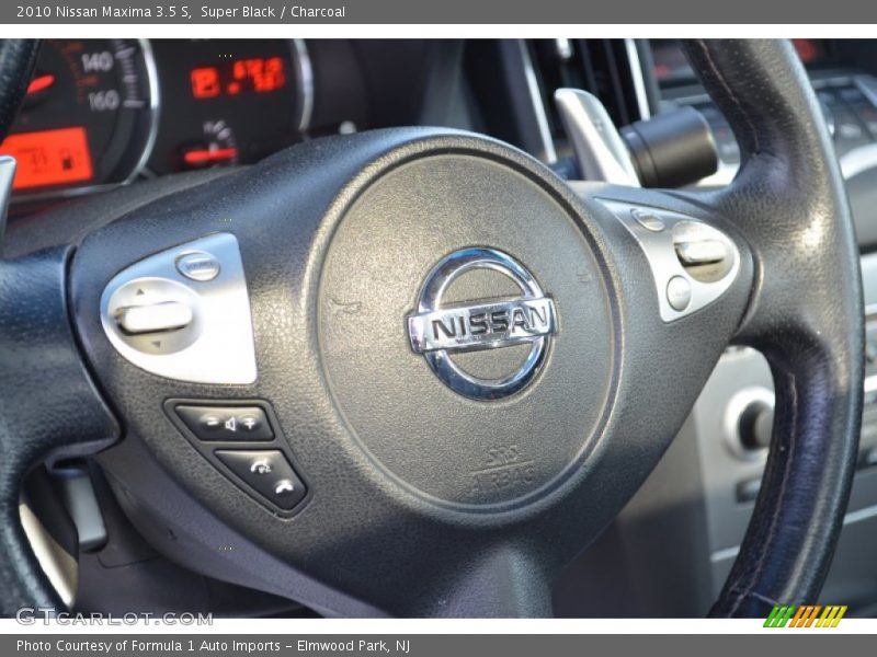 Super Black / Charcoal 2010 Nissan Maxima 3.5 S