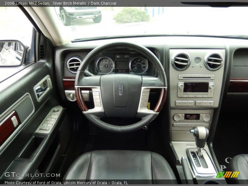 Silver Birch Metallic / Dark Charcoal 2008 Lincoln MKZ Sedan