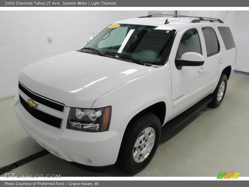 Summit White / Light Titanium 2009 Chevrolet Tahoe LT 4x4