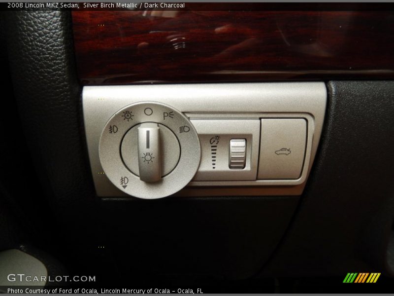 Silver Birch Metallic / Dark Charcoal 2008 Lincoln MKZ Sedan