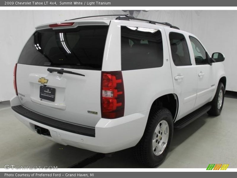 Summit White / Light Titanium 2009 Chevrolet Tahoe LT 4x4