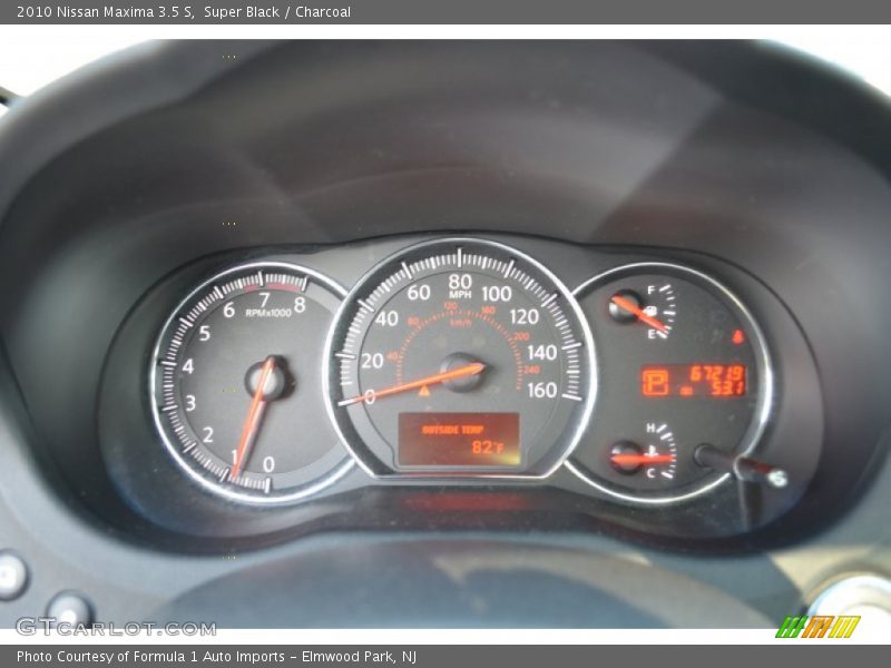 Super Black / Charcoal 2010 Nissan Maxima 3.5 S