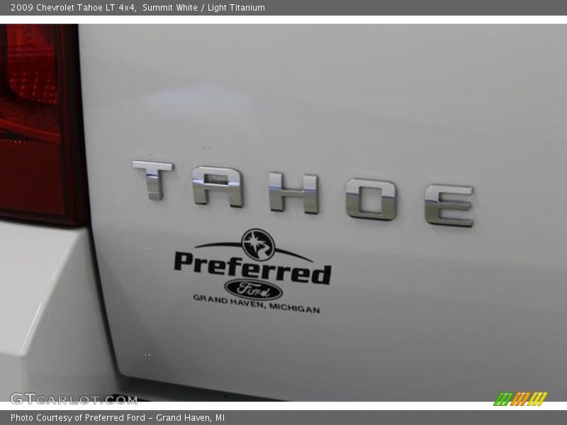 Summit White / Light Titanium 2009 Chevrolet Tahoe LT 4x4