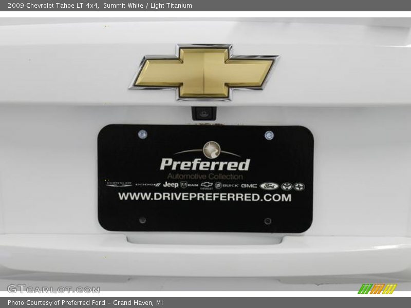 Summit White / Light Titanium 2009 Chevrolet Tahoe LT 4x4