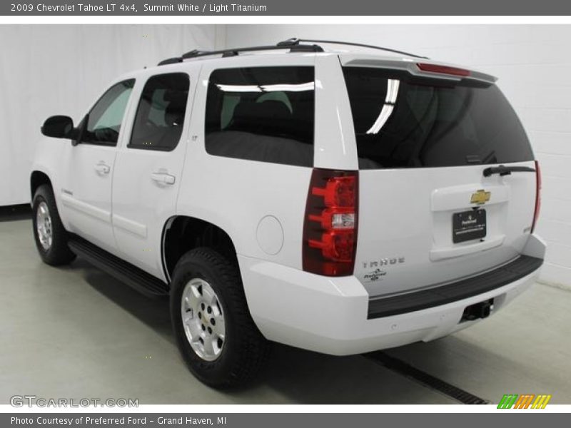 Summit White / Light Titanium 2009 Chevrolet Tahoe LT 4x4