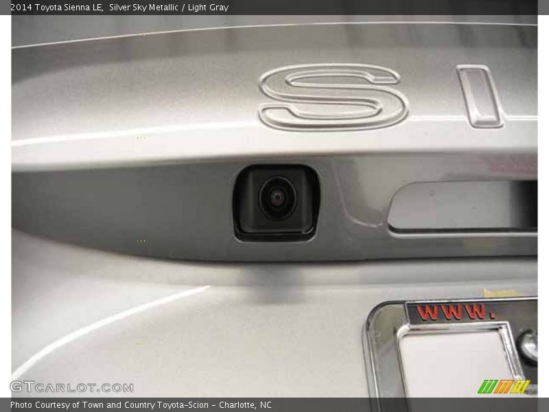 Silver Sky Metallic / Light Gray 2014 Toyota Sienna LE