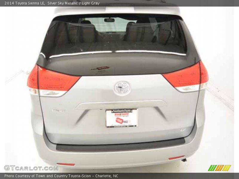 Silver Sky Metallic / Light Gray 2014 Toyota Sienna LE