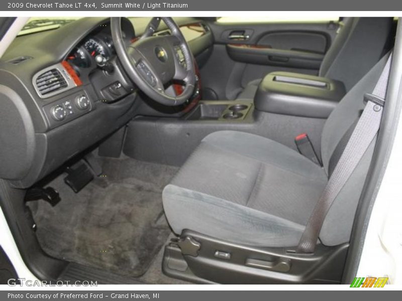 Summit White / Light Titanium 2009 Chevrolet Tahoe LT 4x4