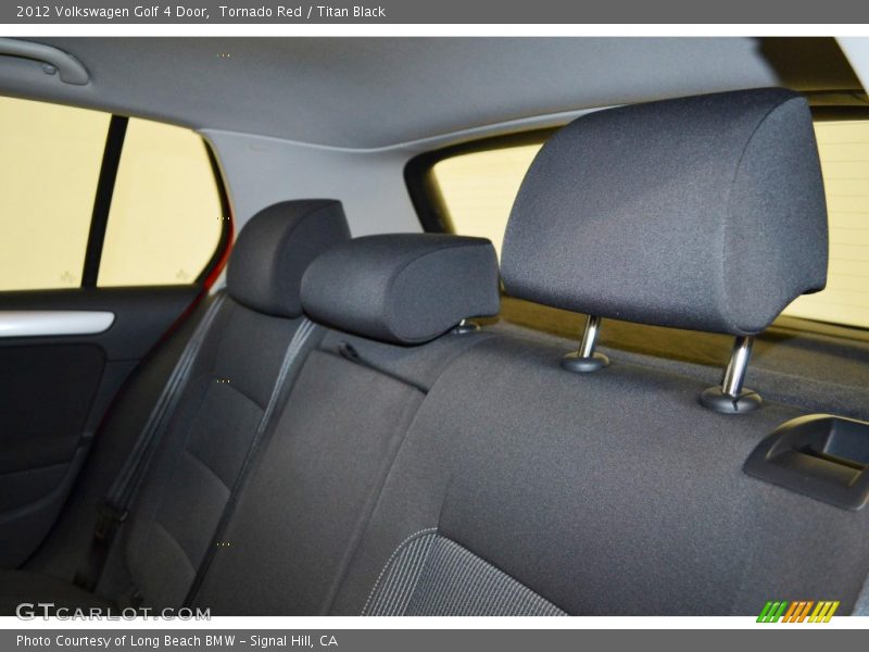 Tornado Red / Titan Black 2012 Volkswagen Golf 4 Door