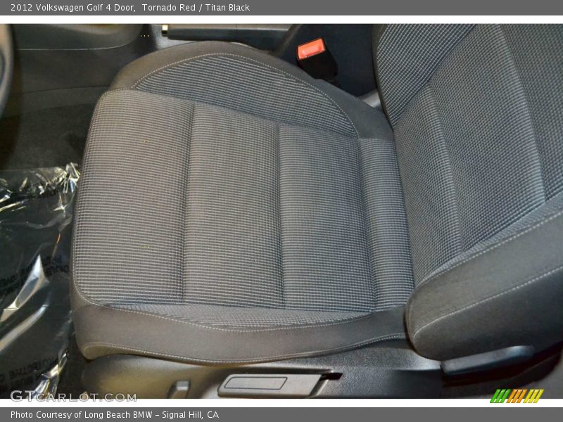 Tornado Red / Titan Black 2012 Volkswagen Golf 4 Door