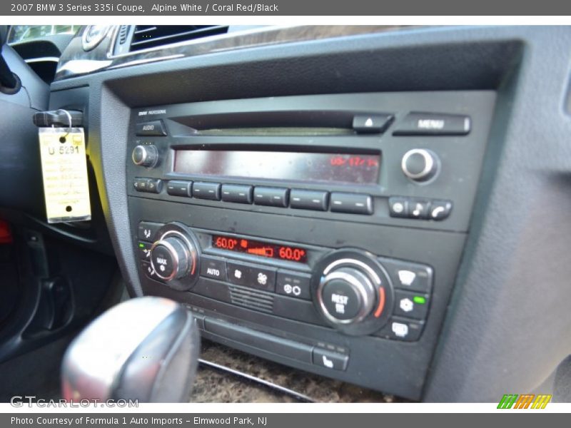 Alpine White / Coral Red/Black 2007 BMW 3 Series 335i Coupe