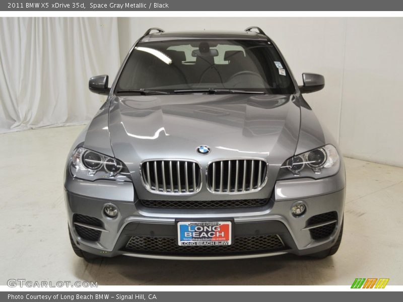 Space Gray Metallic / Black 2011 BMW X5 xDrive 35d