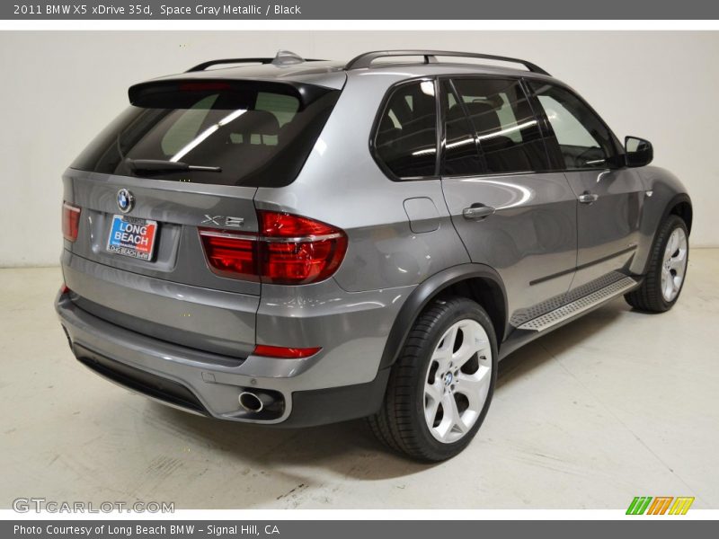 Space Gray Metallic / Black 2011 BMW X5 xDrive 35d