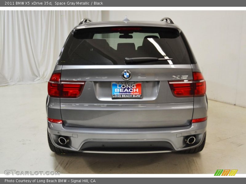Space Gray Metallic / Black 2011 BMW X5 xDrive 35d