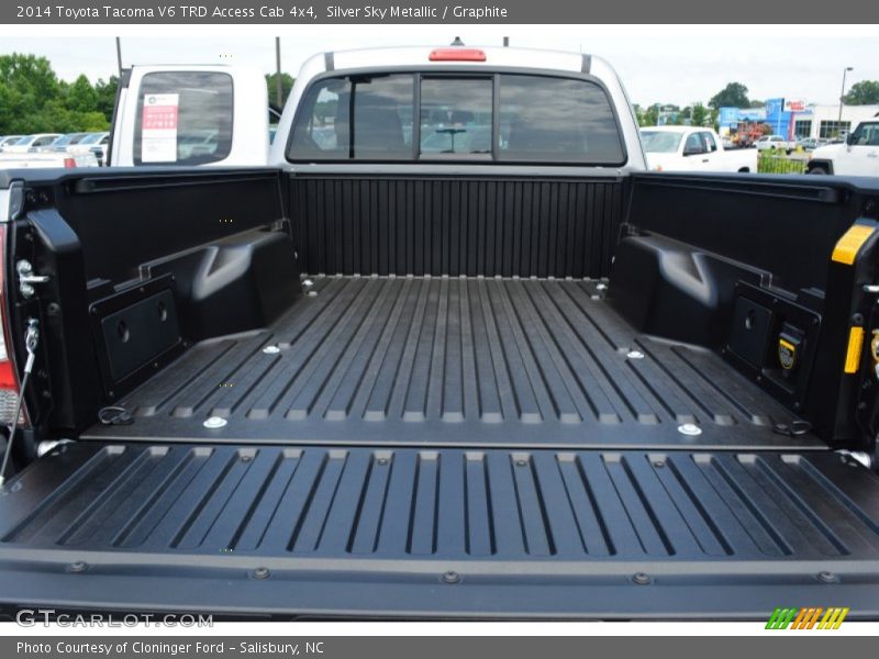 Silver Sky Metallic / Graphite 2014 Toyota Tacoma V6 TRD Access Cab 4x4