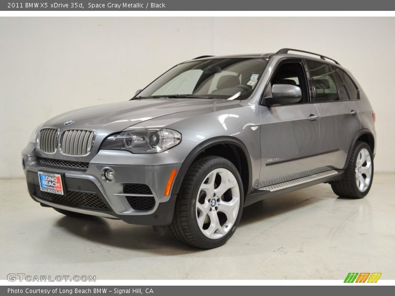 Space Gray Metallic / Black 2011 BMW X5 xDrive 35d