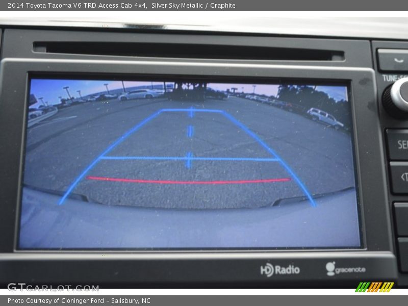 Silver Sky Metallic / Graphite 2014 Toyota Tacoma V6 TRD Access Cab 4x4
