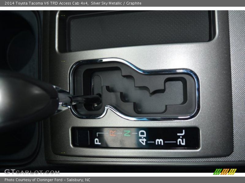 Silver Sky Metallic / Graphite 2014 Toyota Tacoma V6 TRD Access Cab 4x4