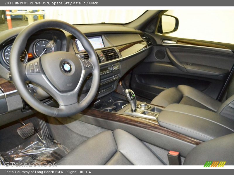 Space Gray Metallic / Black 2011 BMW X5 xDrive 35d