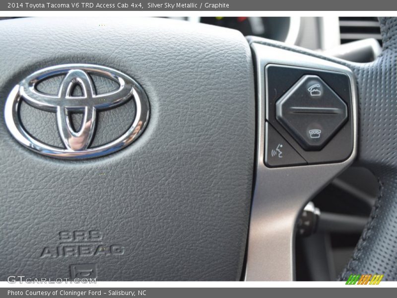 Silver Sky Metallic / Graphite 2014 Toyota Tacoma V6 TRD Access Cab 4x4