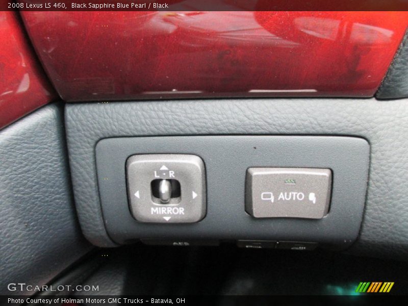 Black Sapphire Blue Pearl / Black 2008 Lexus LS 460