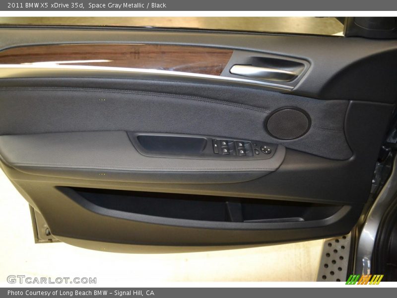 Space Gray Metallic / Black 2011 BMW X5 xDrive 35d