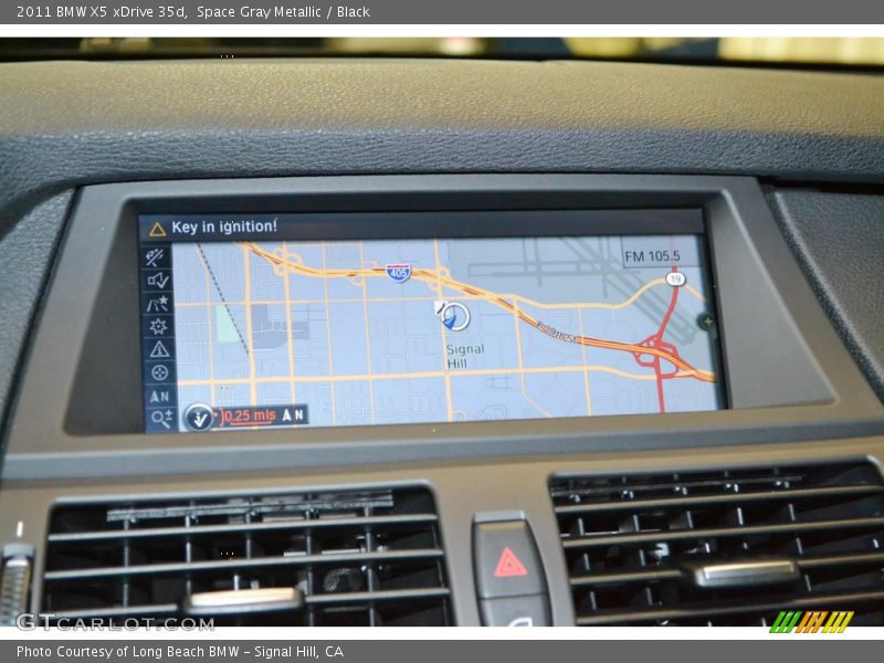 Space Gray Metallic / Black 2011 BMW X5 xDrive 35d
