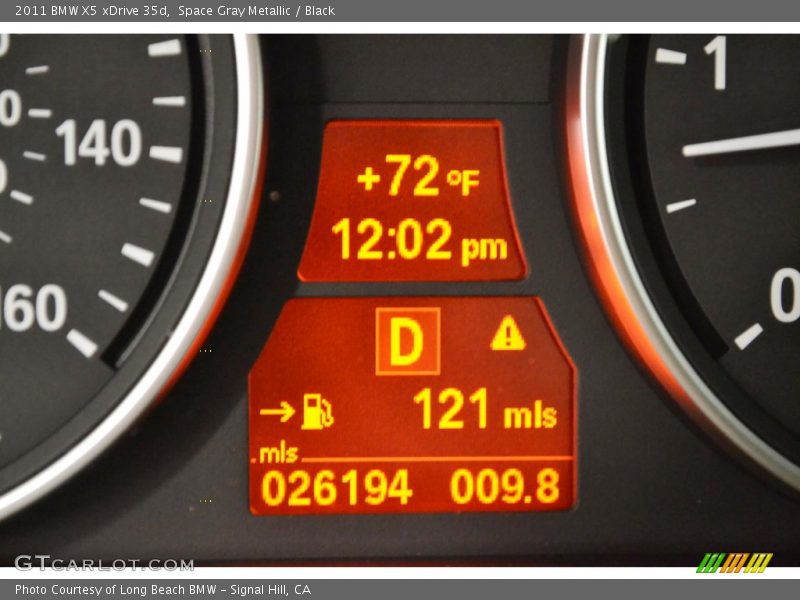 Space Gray Metallic / Black 2011 BMW X5 xDrive 35d