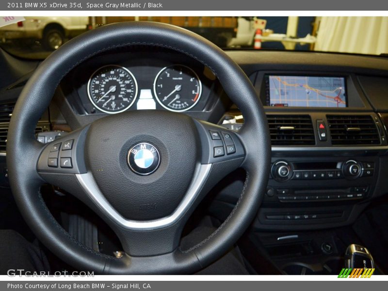 Space Gray Metallic / Black 2011 BMW X5 xDrive 35d