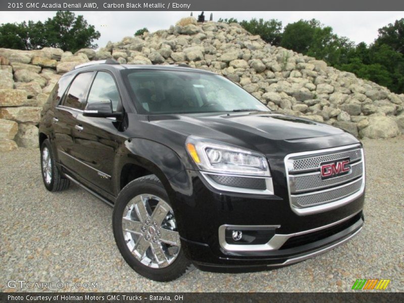 Carbon Black Metallic / Ebony 2015 GMC Acadia Denali AWD