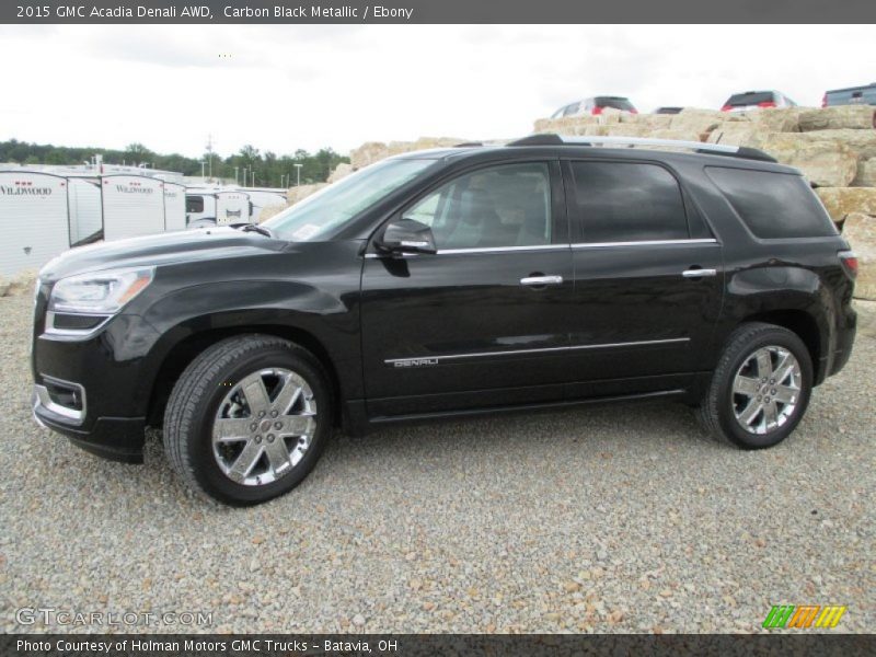 Carbon Black Metallic / Ebony 2015 GMC Acadia Denali AWD