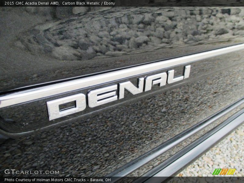 Carbon Black Metallic / Ebony 2015 GMC Acadia Denali AWD