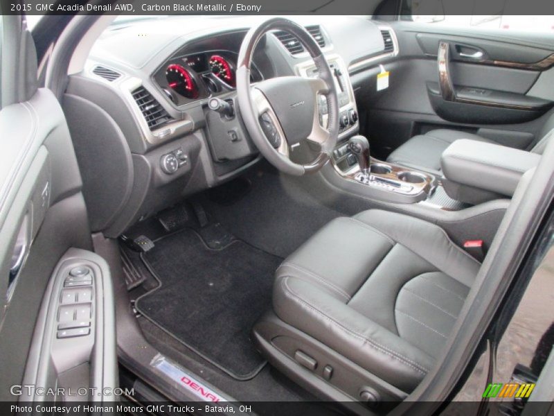 Carbon Black Metallic / Ebony 2015 GMC Acadia Denali AWD