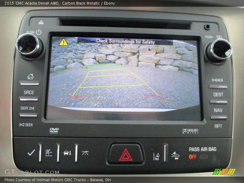 Carbon Black Metallic / Ebony 2015 GMC Acadia Denali AWD