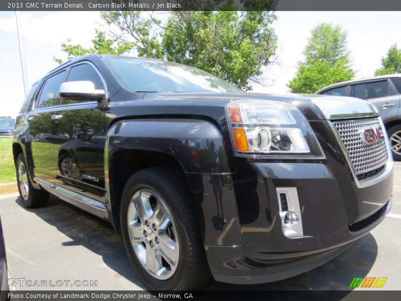 Carbon Black Metallic / Jet Black 2013 GMC Terrain Denali