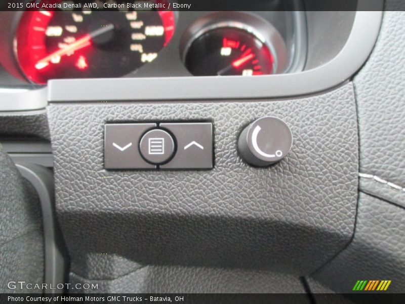 Carbon Black Metallic / Ebony 2015 GMC Acadia Denali AWD