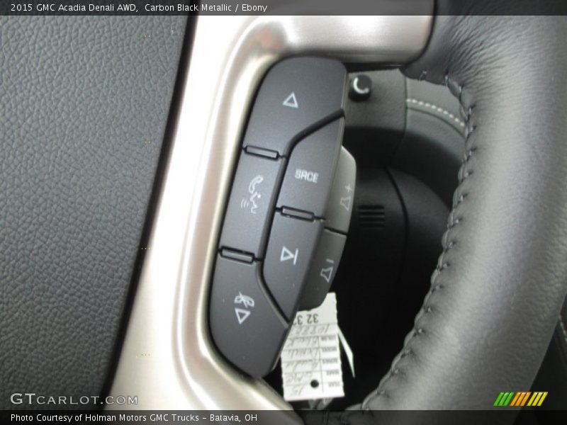 Carbon Black Metallic / Ebony 2015 GMC Acadia Denali AWD