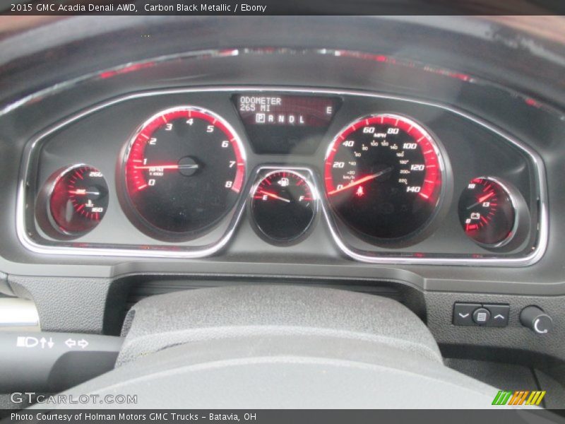 Carbon Black Metallic / Ebony 2015 GMC Acadia Denali AWD