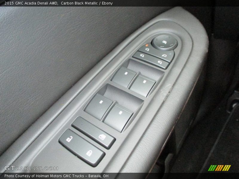 Carbon Black Metallic / Ebony 2015 GMC Acadia Denali AWD