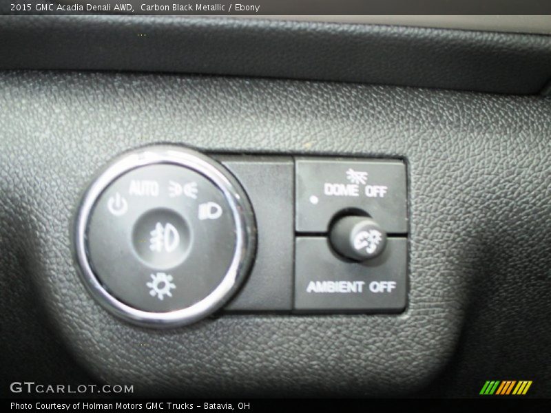 Carbon Black Metallic / Ebony 2015 GMC Acadia Denali AWD